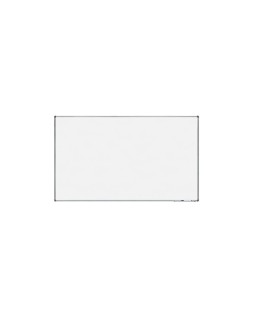 Pizarra blanca rocada lacada magnetica marco aluminio con cantoneras 120x200 cm