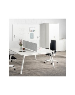 Pizarra blanca rocada lacada blanca 240x120 cm 2 modulos 120x120 cm