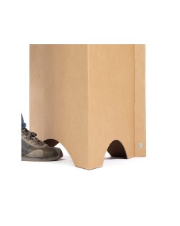 Pizarra de conferencias rocada carton reciclado 100% reciclable 700x1780 mm