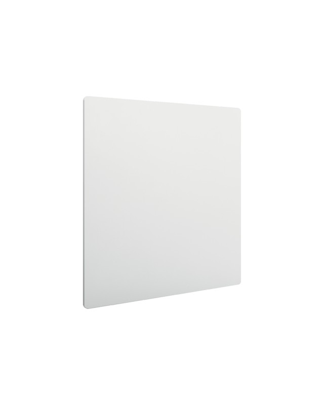 Pizarra blanca nobo modular sin marco acero magnetica 450x450 mm