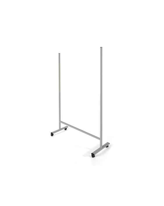 Soporte rocada movil universal para pizarras de pared de 120 a 200 cm con ruedas y freno