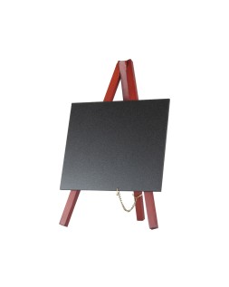 Pizarra negra liderpapel caballete madera superficie para rotuladores tipo tiza 15x13cm juego 3 unidades