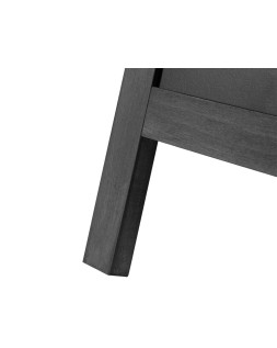 Pizarra negra liderpapel caballete doble cara de madera con superficie para rotuladores 75x135 cm