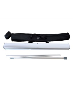 Display enrollable yosan roll up aluminio 1 cara ancho 85 cm altura 200 cm