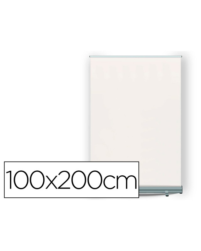 Display enrollable yosan roll up aluminio 1 cara ancho 100 cm altura 200 cm