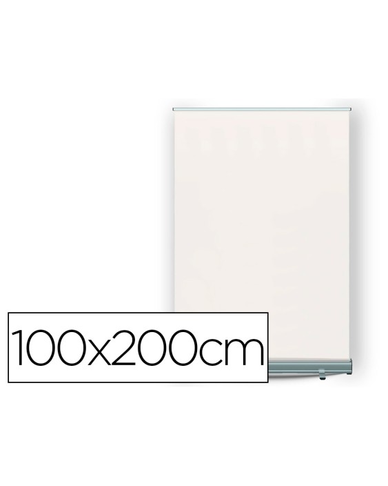 Display enrollable yosan roll up aluminio 1 cara ancho 100 cm altura 200 cm