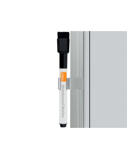 Planificador semanal nobo magnetico + tablero corcho horizontal con marco de aluminio 585x190 mm