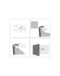Planificador semanal nobo magnetico + tablero corcho horizontal con marco de aluminio 585x190 mm