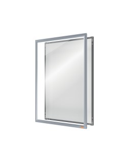 Marco porta anuncios nobo impression pro din a3 marco de clip aluminio 320x17x445 mm