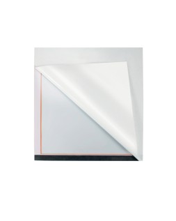 Marco porta anuncios nobo din a4 marco magnetico autoadhesivo color naranja pack de 2 unidades