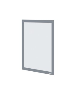 Marco porta anuncios nobo din a4 marco magnetico autoadhesivo color plata pack de 2 unidades