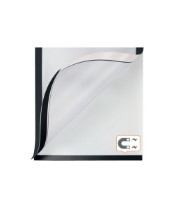 Marco porta anuncios nobo din a4 marco magnetico autoadhesivo color negro pack de 2 unidades