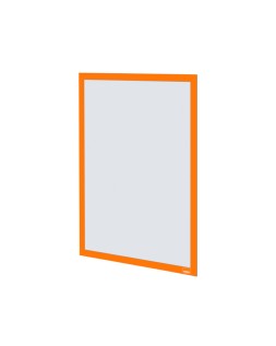 Marco porta anuncios nobo din a3 marco magnetico autoadhesivo color naranja pack de 2 unidades