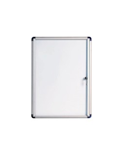 Vitrina de anuncios bi-office fondo magnetico extraplana de interior 490x664 mm