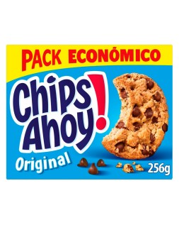 Galleta chips ahoy paquete de 128 g caja de 2 unidades