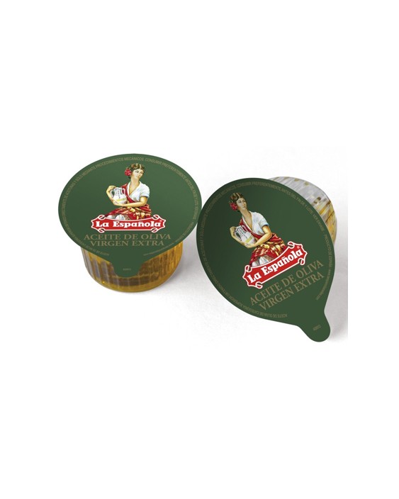 Aceite oliva virgen extra la española capsula monodosis 15 ml caja de 120 unidades
