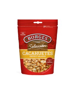 Cacahuete borges frito/salado bolsa de 100 g