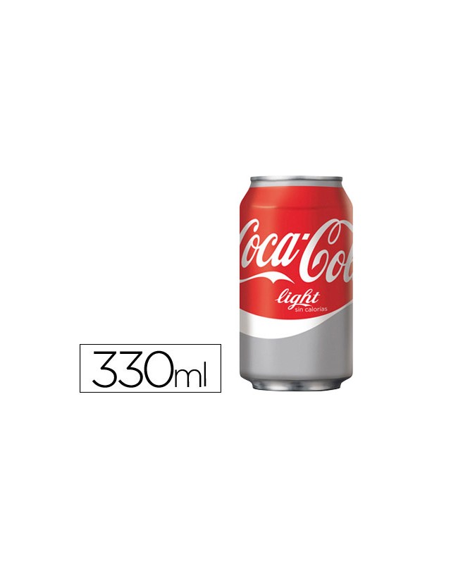 Refresco coca-cola light lata 330 ml