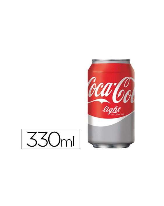 Refresco coca-cola light lata 330 ml