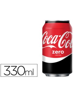 Refresco coca-cola zero lata 330 ml