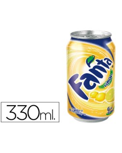 Refresco fanta limon lata 330 ml