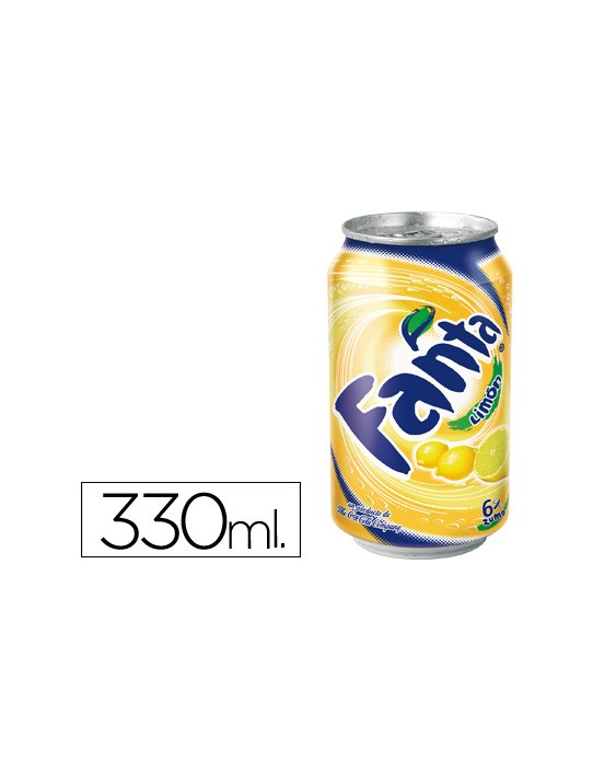 Refresco fanta limon lata 330 ml