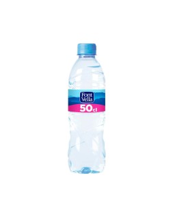 Agua mineral natural font vella sant hilari 500 ml