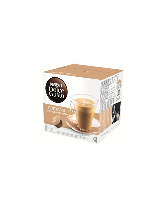 Cafe dolce gusto cortado monodosis caja de 16 unidades