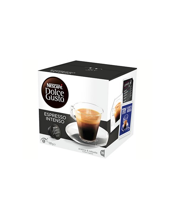 Cafe dolce gusto cafe espresso intenso monodosis caja de 16 unidades