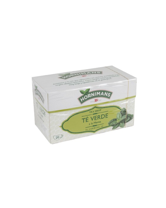 Te verde hornimans a la menta caja de 20 bolsas