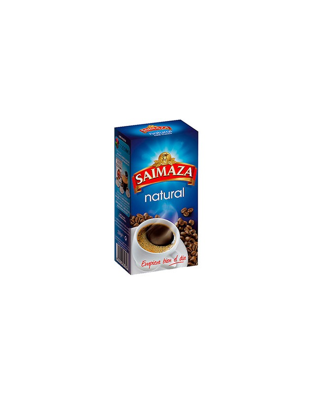 Cafe molido natural superior saimaza paquete de 250 gr