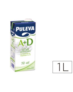 Leche puleva semidesnatada brik de 1 litro