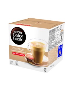 Cafe dolce gusto cortado descafeinado caja monodosis de 16 unidades
