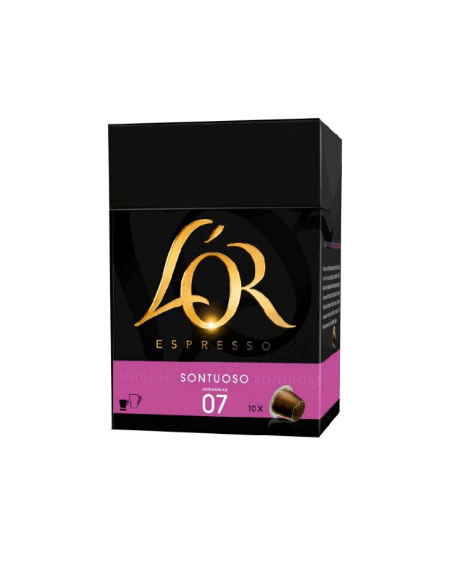 Cafe lor espresso sontuoso fuerza 8 caja de 10 capsulas