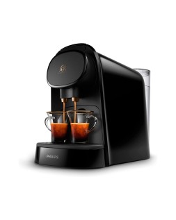 Cafetera de capsulas philips barista 19 bares 1450w 1l doble espresso compatible con capsulas l'or y nespresso