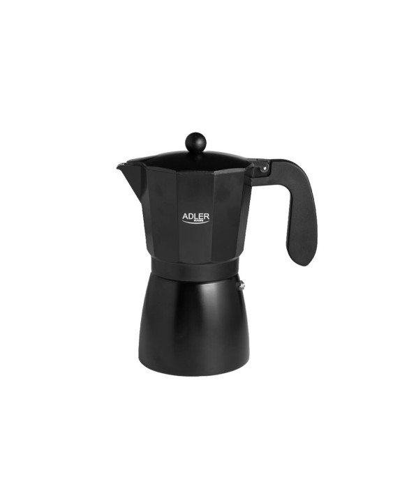 Cafetera italiana adler espresso 6 tazas 300ml valido para vitroceramica cocina electrica y fuego