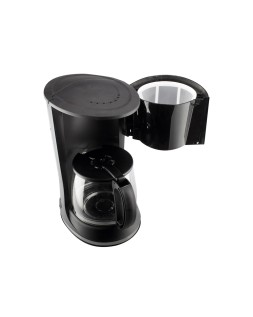Cafetera ristretto magefesa 12 tazas con filtro extraible y placa calefactora antiadherente 800w