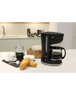 Cafetera ristretto magefesa 12 tazas con filtro extraible y placa calefactora antiadherente 800w