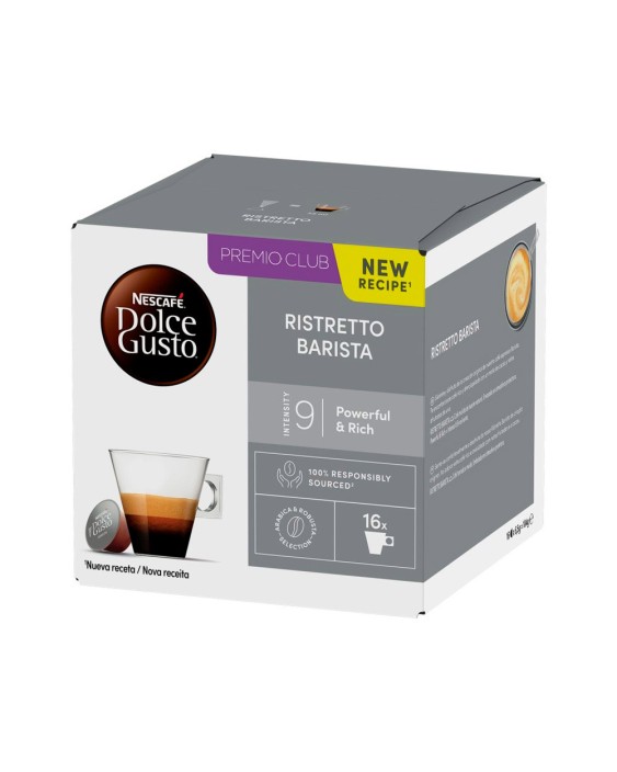 Cafe dolce gusto ristretto barista intensidad 9 caja de 16 capsulas