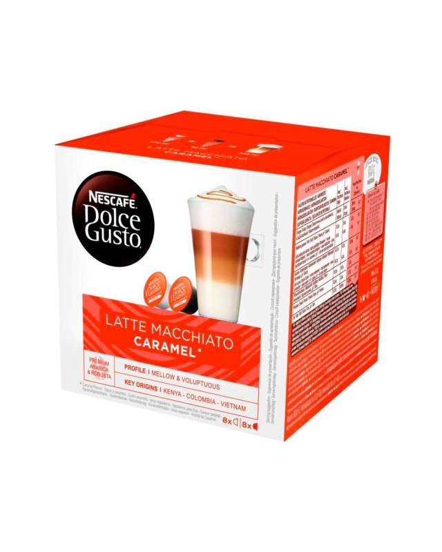 Cafe dolce gusto latte macchiato caramelo caja de 16 capsulas
