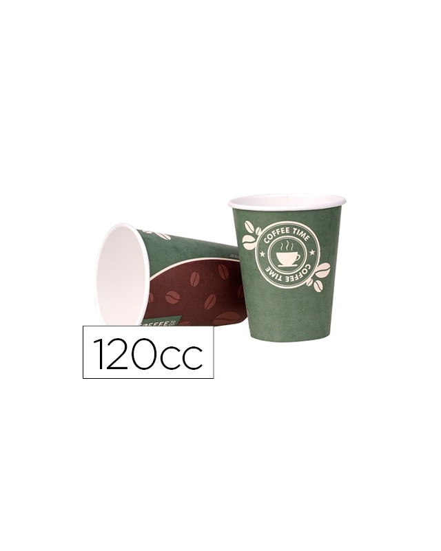 Vaso termico carton 120 cc paquete de 50 unidades