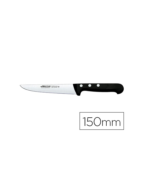Cuchillo cocina arcos universal hoja de acero inoxidable 150 mm