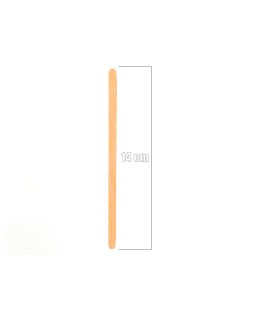 Paletina agitadora de madera 14 cm para el cafe con funda individual bolsa de 1000 unidades