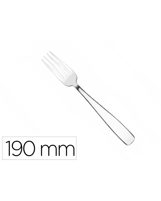 Tenedor jay mesa hotel acero inoxidable 18/10 longitud 195 mm