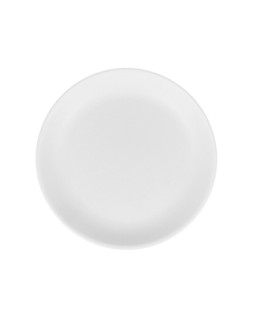 Plato polipropileno archivo 2000 llano 23,5 cm diametro reutilizable e irrompible libre bpa color blanco