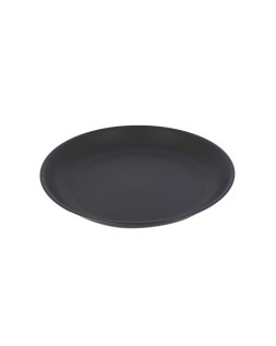 Plato polipropileno archivo 2000 llano 23,5 cm diametro reutilizable e irrompible libre bpa color gris