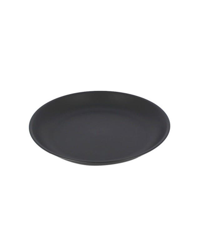 Plato polipropileno archivo 2000 llano 23,5 cm diametro reutilizable e irrompible libre bpa color gris