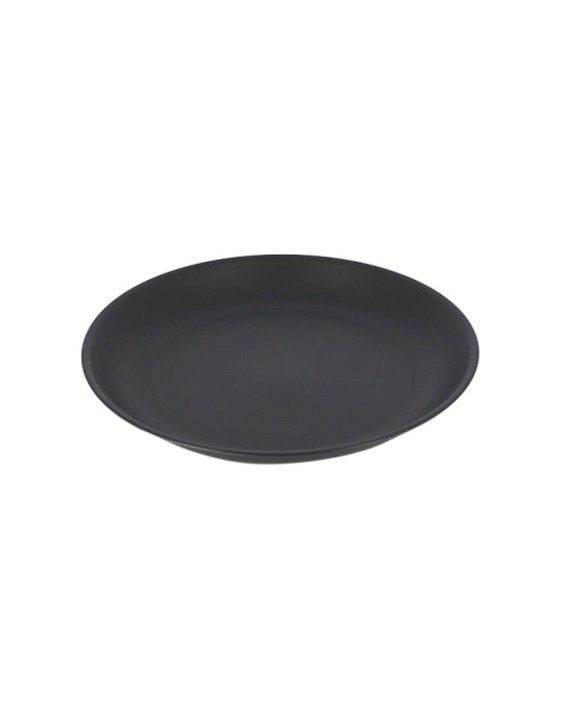 Plato polipropileno archivo 2000 llano 23,5 cm diametro reutilizable e irrompible libre bpa color gris