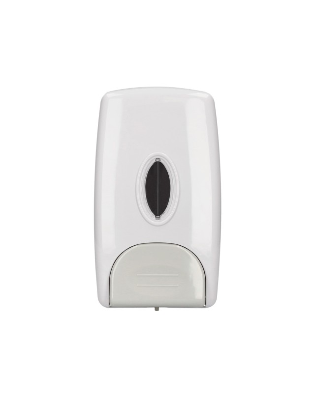 Dispensador para gel y jabon q-connect manual 13,5x23,5x9,5 cm