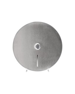Dispensador q-connect de papel higienico jumbo acero inoxidable 115x254x265 mm